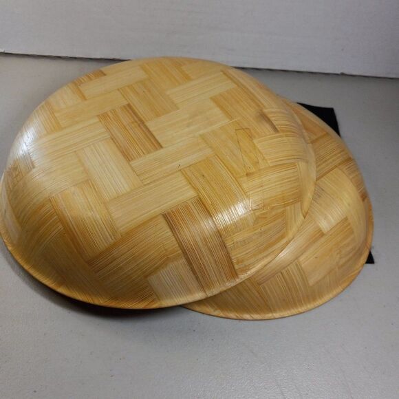 Vintage Fabulous Las Vegas Bamboo Style Bowl Cottagecore Grandmacore - Picture 4 of 6
